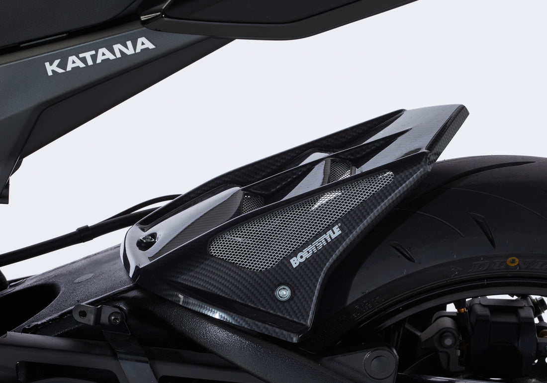 BODYSTYLE Raceline Hinterradabdeckung Carbon Look ABE