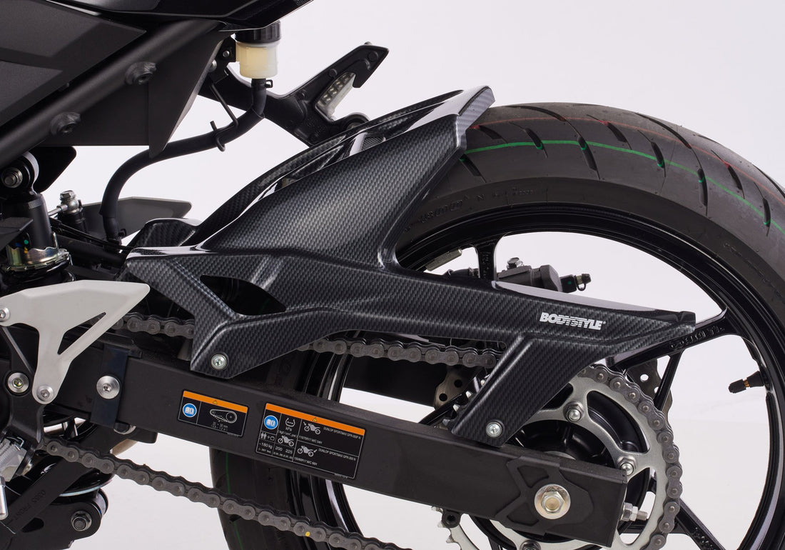 BODYSTYLE Raceline Hinterradabdeckung Carbon Look ABE