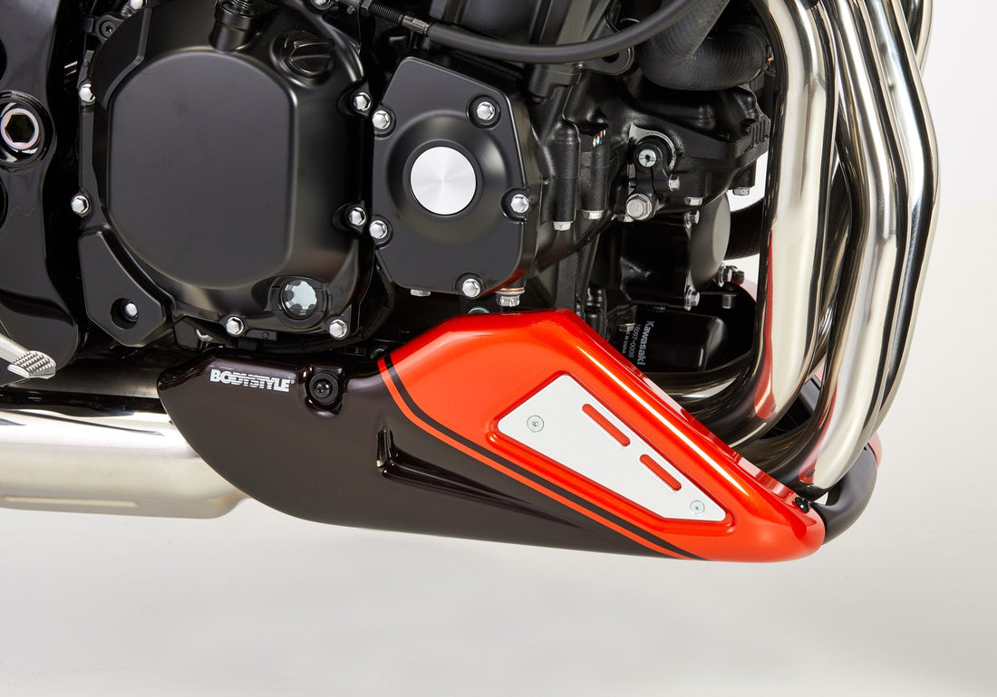 BODYSTYLE Sportsline Bugspoiler schwarz Ebony, H8 ABE