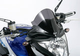 ERMAX Naked-Bike-Scheibe schwarz getönt (durchsichtig) ABE KBA-Nr.: 38935