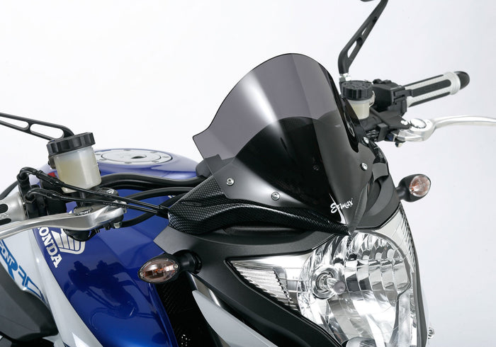 ERMAX Naked-Bike-Scheibe schwarz getönt (durchsichtig) ABE KBA-Nr.: 38935