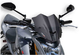 ERMAX Naked-Bike-Scheibe Sport schwarz getönt (durchsichtig) ABE KBA-Nr.: 38935