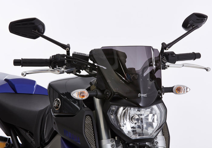 ERMAX Naked-Bike-Scheibe schwarz getönt (durchsichtig) ABE KBA-Nr.: 38935