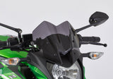 ERMAX Naked-Bike-Scheibe schwarz getönt (durchsichtig) ABE KBA-Nr.: 38935