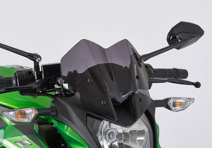 ERMAX Naked-Bike-Scheibe schwarz getönt (durchsichtig) ABE KBA-Nr.: 38935