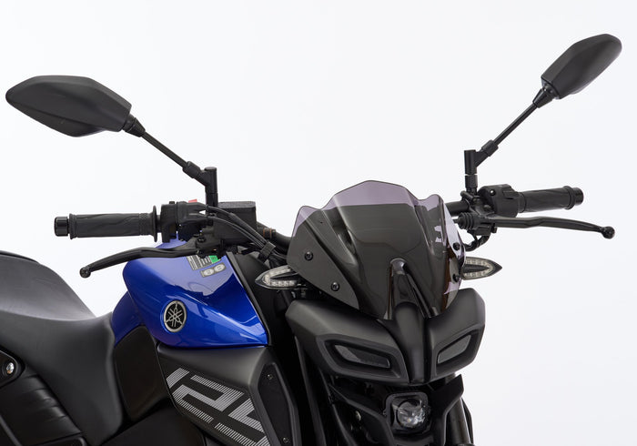 ERMAX Naked-Bike-Scheibe schwarz getönt (durchsichtig) ABE KBA-Nr.: 38935
