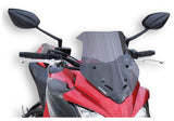 ERMAX Windschutzscheibe Sport schwarz getönt (durchsichtig) ABE KBA-Nr.: 30227