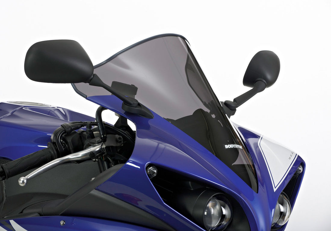 BODYSTYLE Racing Cockpitscheibe schwarz getönt (durchsichtig) ABE KBA-Nr.: 100445