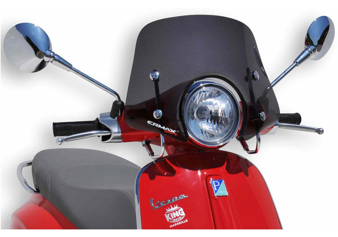 ERMAX Scooterscheibe Piccolo klar ABE KBA-Nr.: 31110