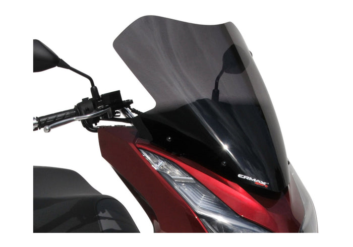 ERMAX Windschutzscheibe Sport schwarz getönt (durchsichtig) ABE KBA-Nr.: 30227