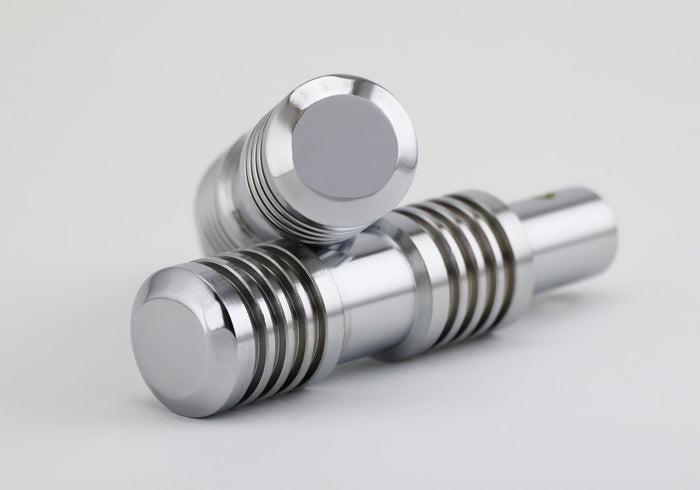FALCON Round Style Soziusfußrasten silber
