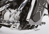 FALCON Round Style Fußrastenanlage silber TÜV