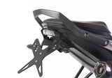 PROTECH X-SHAPE Kennzeichenhalter mit LED-Rücklicht schwarz