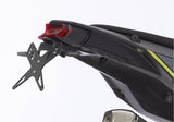 PROTECH X-SHAPE Kennzeichenhalter schwarz