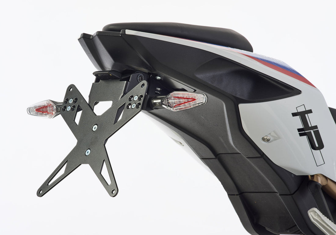 PROTECH X-SHAPE Kennzeichenhalter schwarz