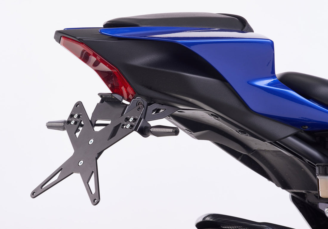 PROTECH X-SHAPE Kennzeichenhalter schwarz