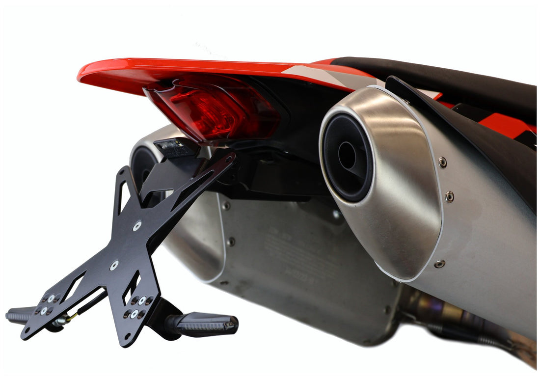 PROTECH X-SHAPE Kennzeichenhalter schwarz