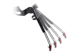 Protech X-Shape Komplett-Set Plug and Play Kennzeichenhalter mit 2 LED-Blinkern